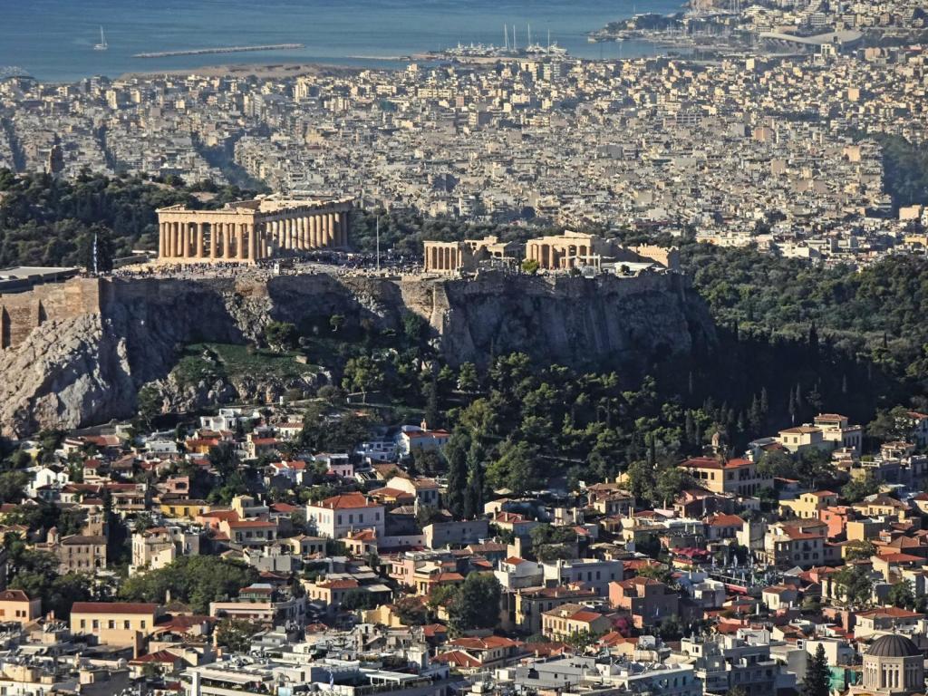 Athen: Akropolis [Blick vom Lykabettoshügel] (2023)