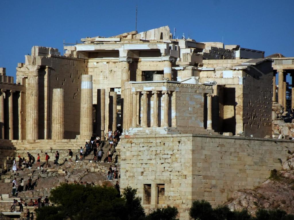 Athen: Akropolis Propyläen und Niketempel (2023)