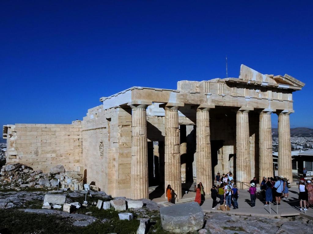 Athen: Akropolis Propyläen Ostseite (2023)