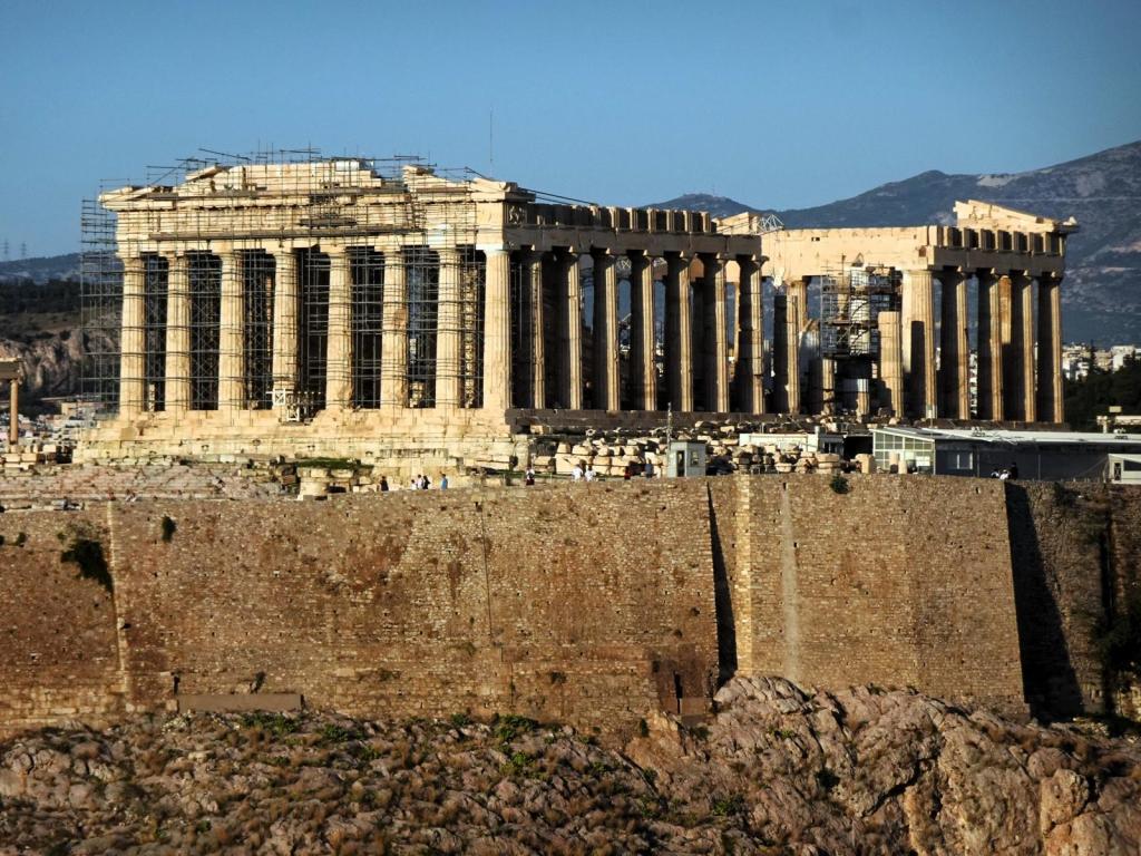 Athen: Akropolis Parthenon [Blick vom Philopappushügel] (2023)