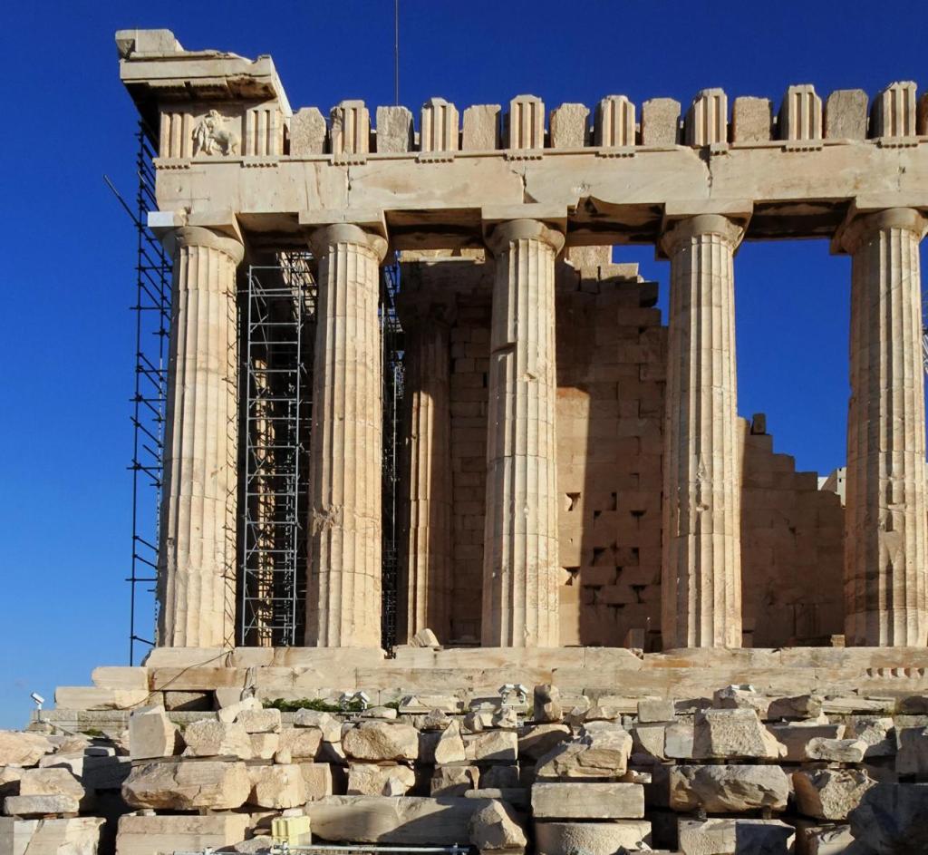 Athen: Akropolis Parthenon Südseite (2023)