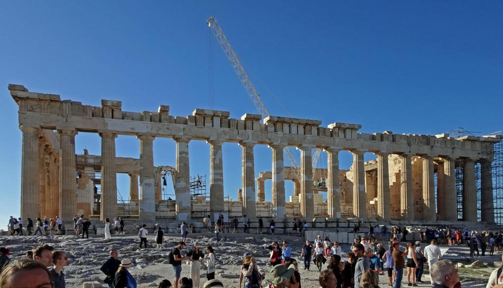 Athen: Akropolis Parthenon Nordseite (2023)