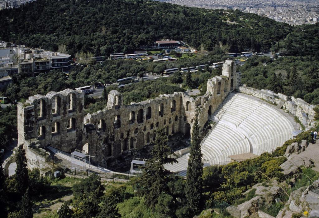 Athen: Odeion des Herodes Atticus (1996)