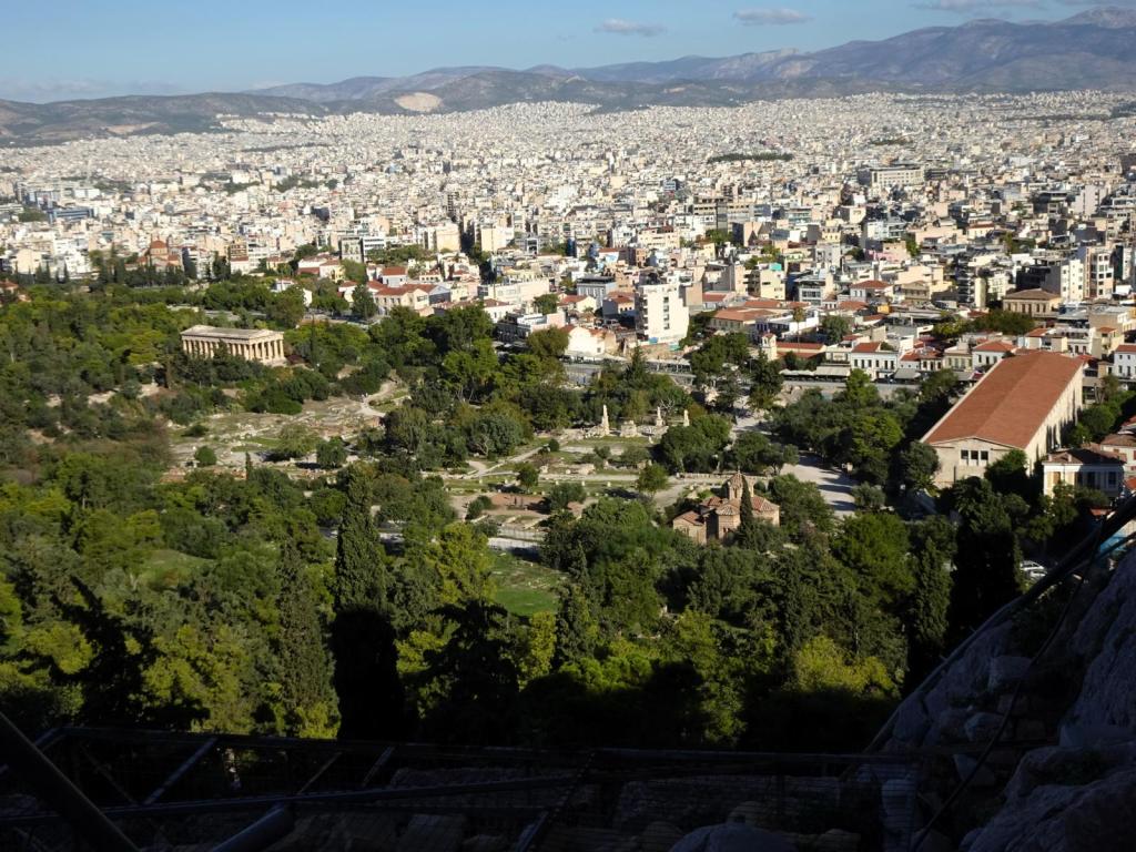 Athen: Agora [Blick von der Akropolis] (2023)