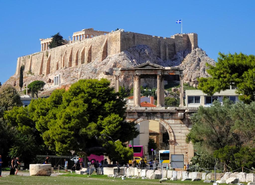 Athen: Hadrianstor und Akropolis (2023)