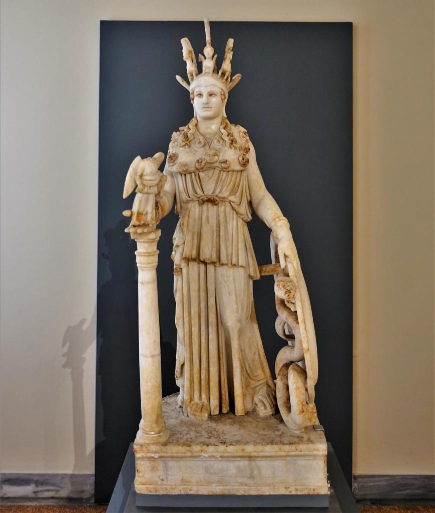 Athen: Nationalmuseum - Varvakion-Athena [3. Jh. n. Chr.] (2023)