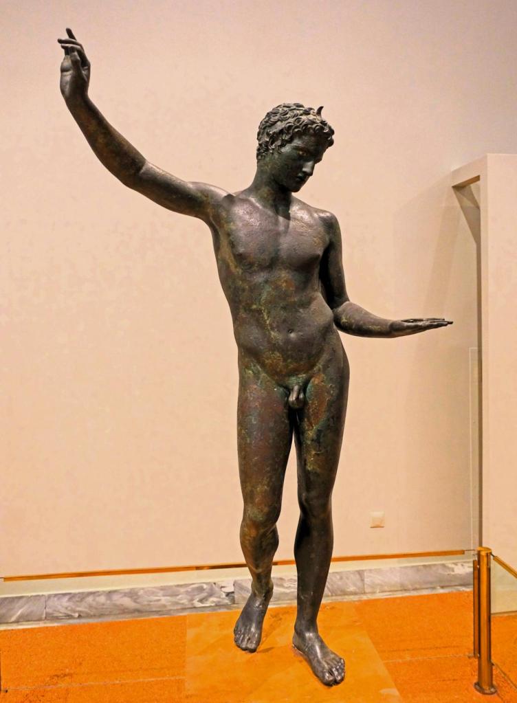 Athen: Nationalmuseum - Jüngling von Marathon [ca. 340-330 v. Chr.] (2023)