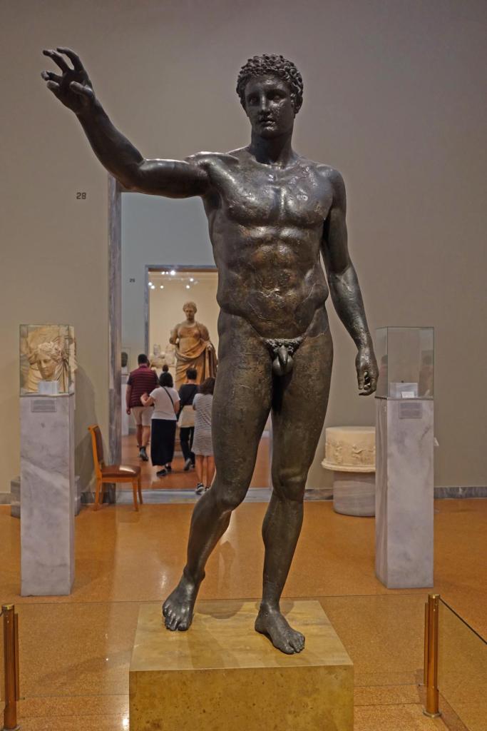 Athen: Nationalmuseum - Jüngling von Antikythera [ca. 340-330 v. Chr.] (2023)