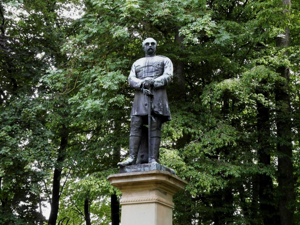 Bad Kissingen-Hausen: Bismarck-Denkmal bei der Unteren Saline (2014)