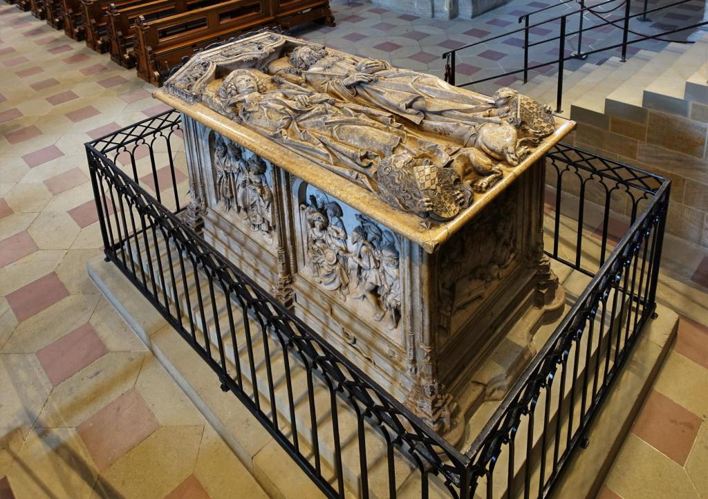 Bamberg: Dom Sarkophag von Kaiser Heinrich II. und Kunigunde [von Tilman Riemenschneider] (2023)