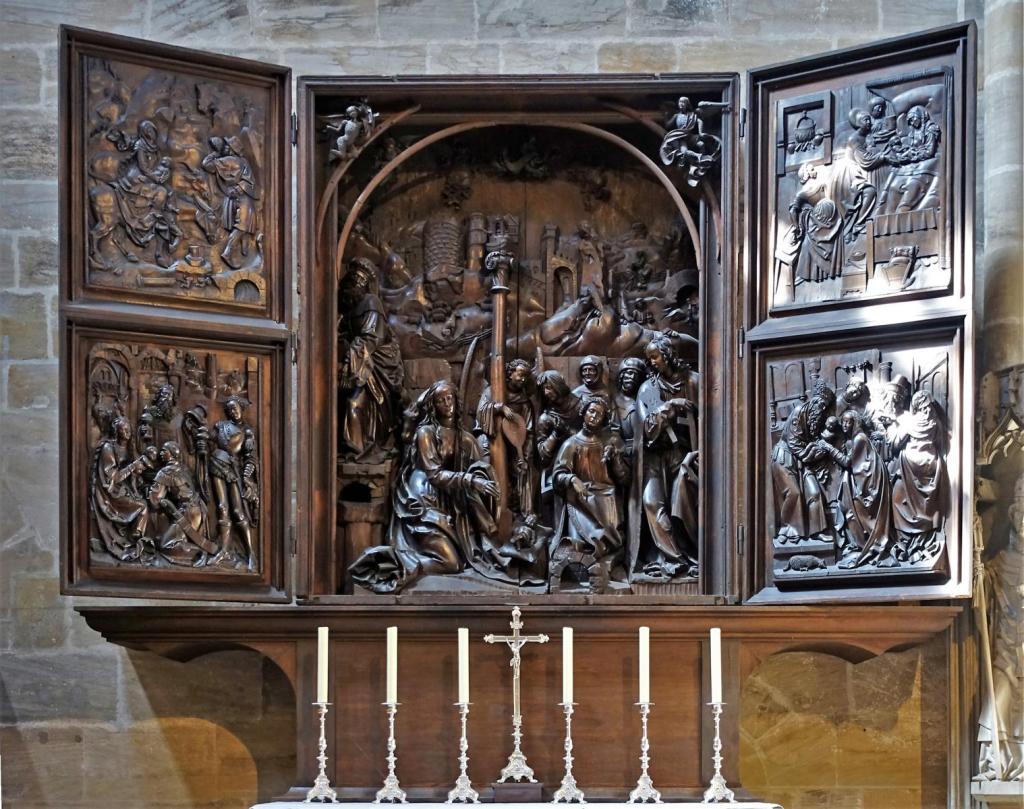 Bamberg: Dom Veit Stoß-Altar (2023)