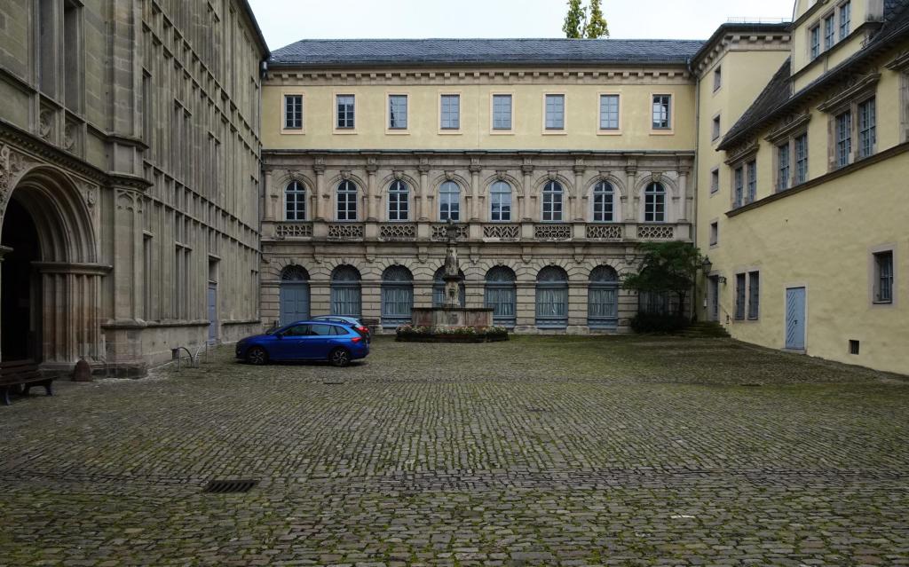 Coburg: Schloss Ehrenburg Innenhof (2023)