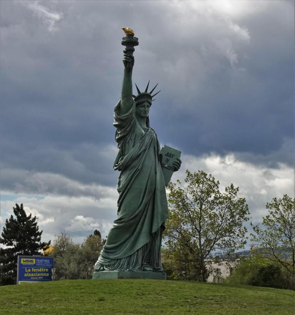 Colmar: Nachbildung der Freiheitsstatue (2023)