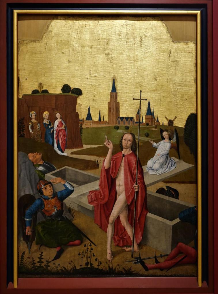 Colmar: Unterlinden - Caspar Isenmann, Altar im Martinsmünster [Auferstehung] (2023)