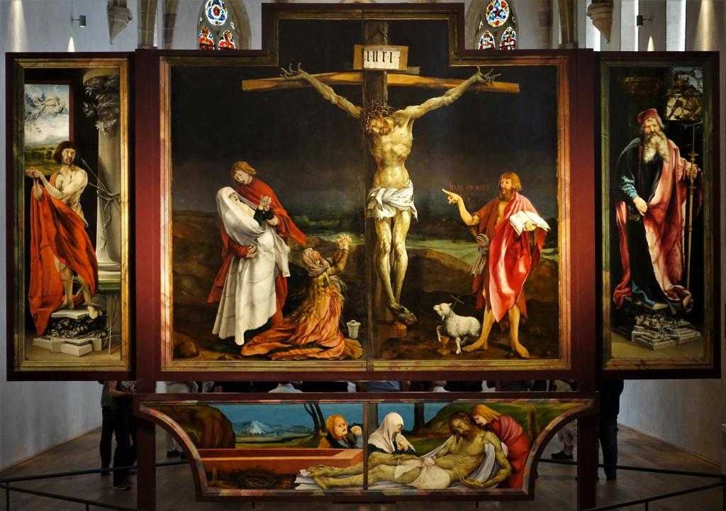 Colmar: Unterlinden - Matthias Grünewald, Isenheimer Altar [1. Wandelbild] (2023)