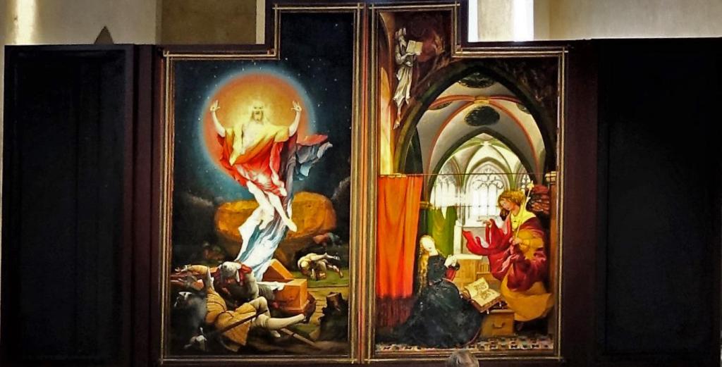 Colmar: Unterlinden - Matthias Grünewald, Isenheimer Altar [2. Wandelbild, Außentafeln] (2023)