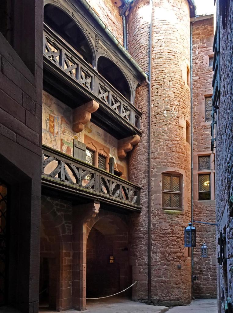 Hohkönigsburg: Hochschloss Innenhof (2023)