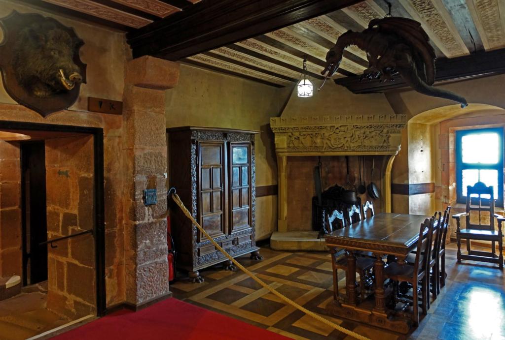 Hohkönigsburg: Hochschloss Lothringerzimmer (2023)