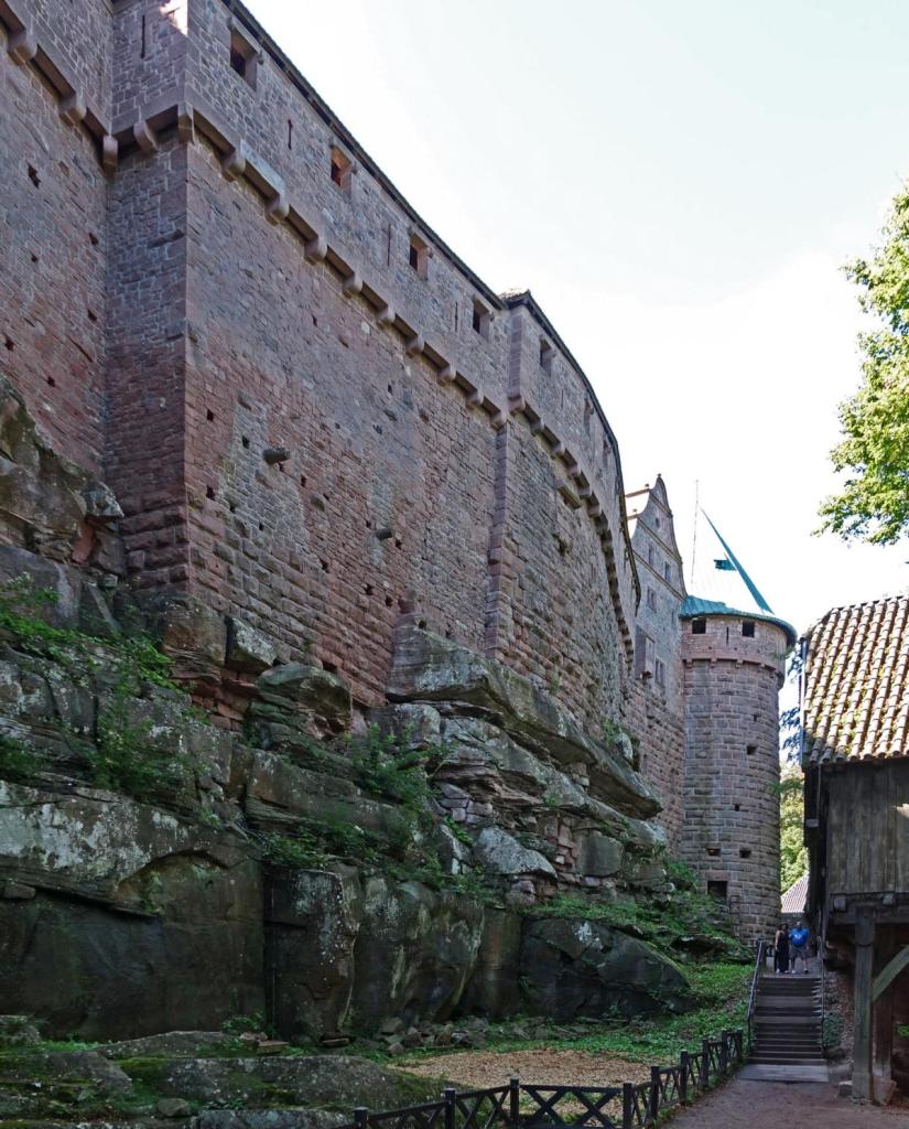 Hohkönigsburg: Nördlicher Zwinger (2023)