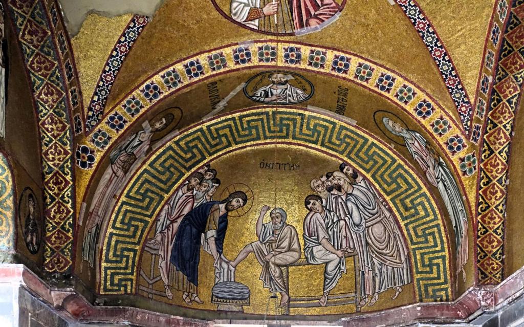 Hosios Lukas: Kloster Hauptkirche = Katholikon - Narthex (2023)