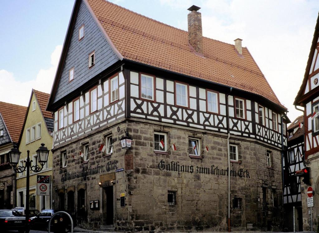Kronach: Scharfes Eck = Cranachs Geburtshaus (1989)