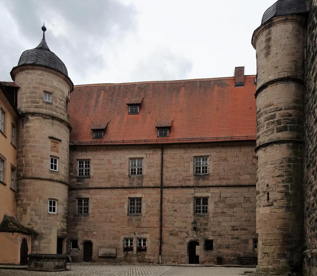 Kronach: Festung Rosenberg Innenhof der Kernburg (2023)
