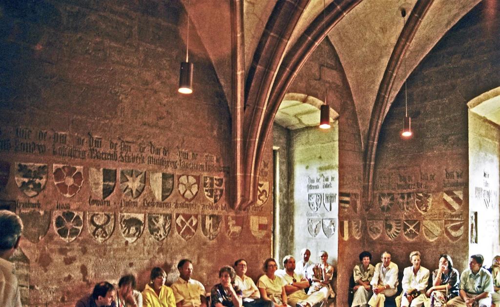 Lauf: Wenzelsschloss Wappensaal (1989)