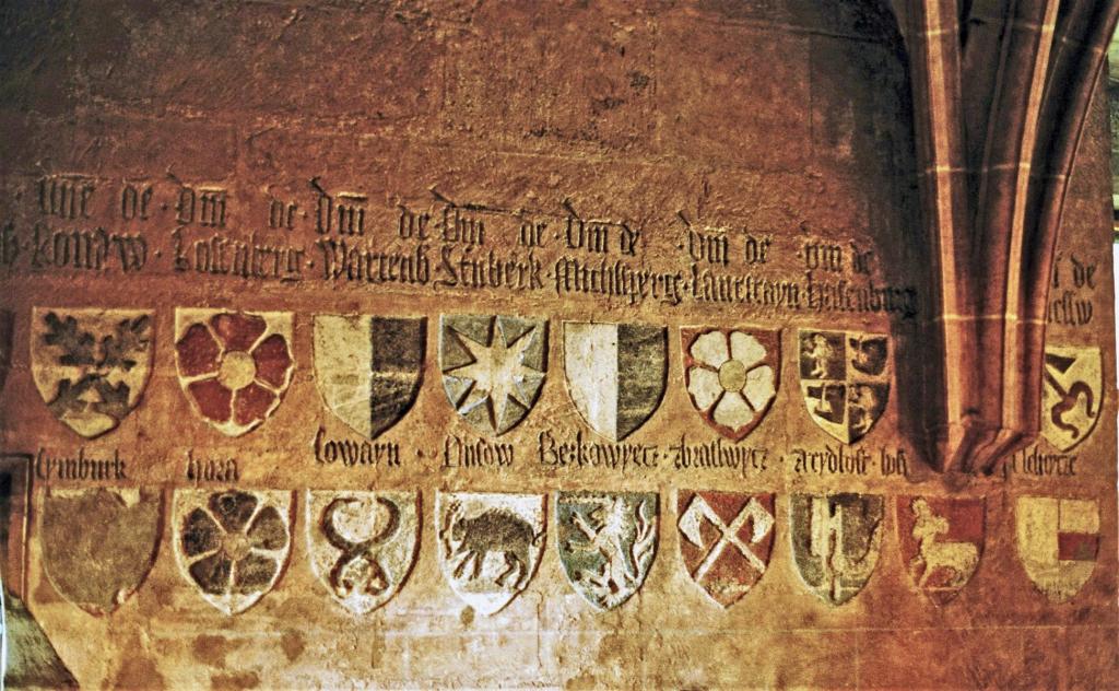 Lauf: Wenzelsschloss Wappensaal (1989)