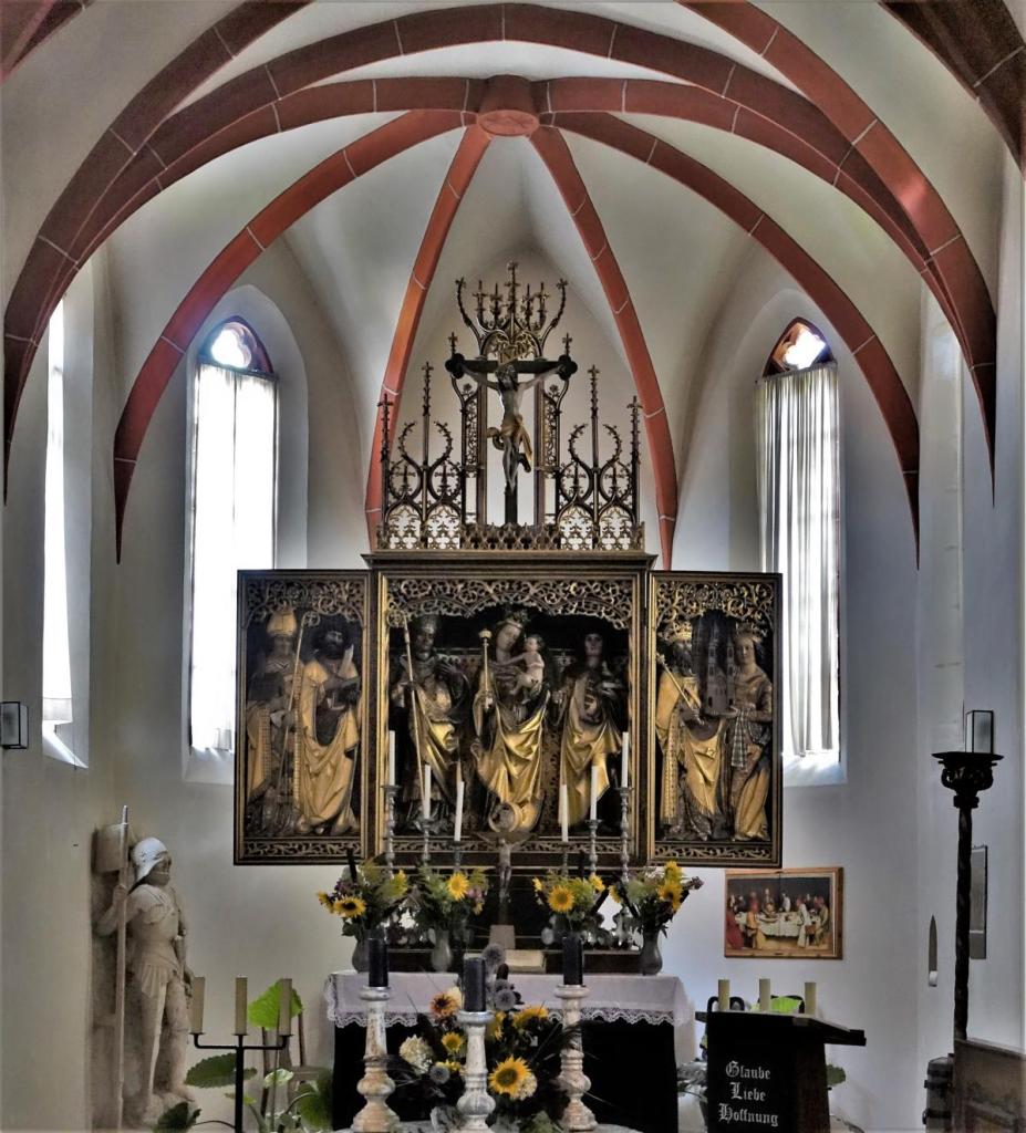 Lindenhardt: Michaelskirche Altar [Feiertagsseite] (2023)
