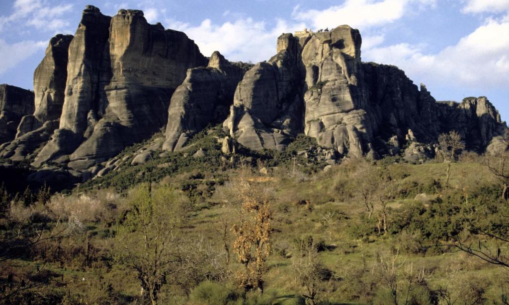 Kalambaka: Blick auf Meteorafelsen (1996)