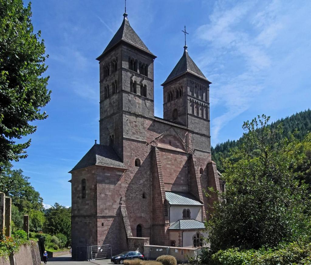 Murbach: Abteikirche [Westseite] (2023)