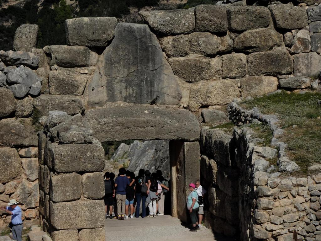 Mykene: Akropolis Löwentor Innenseite (2023)