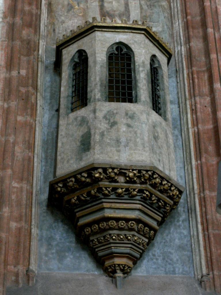 Nürnberg: Sebalduskirche Erker an der Nordwand (2022)