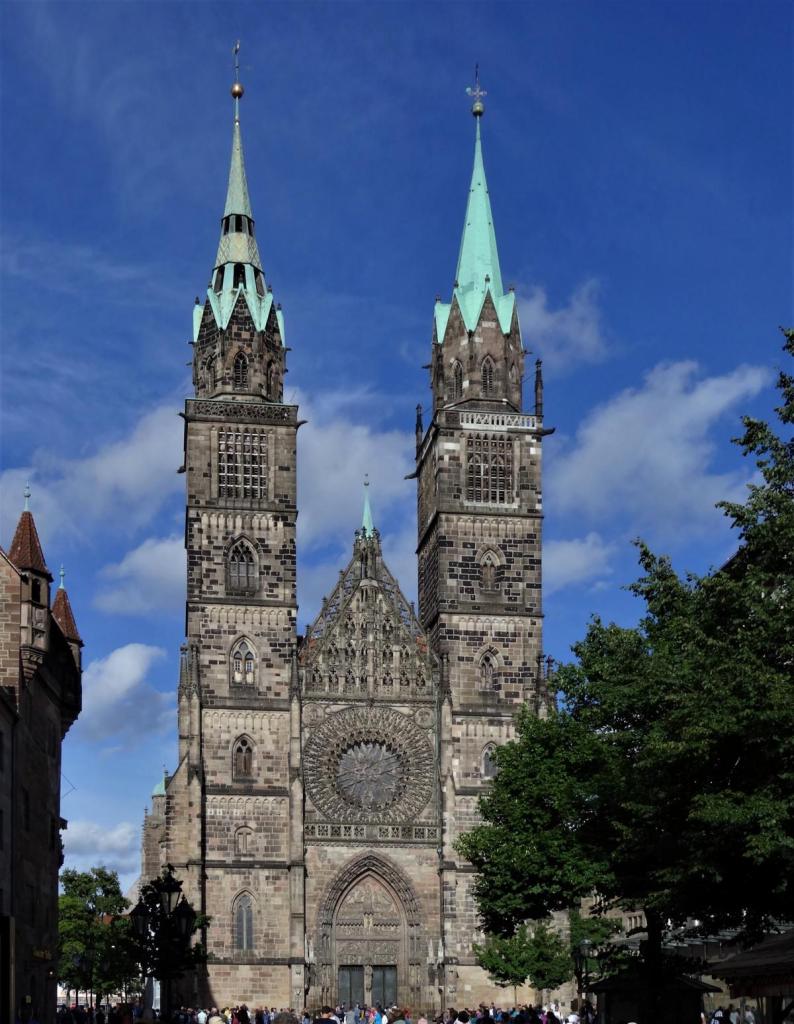 Nürnberg: Lorenzkirche Westfassade (2022)