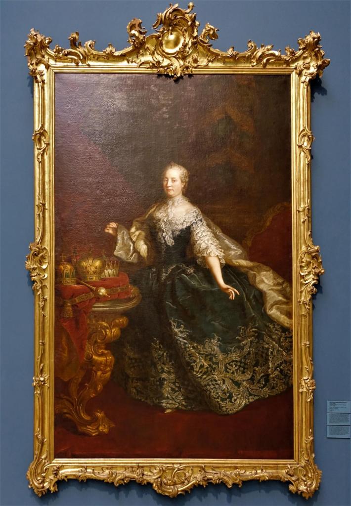 Nürnberg: Germanisches Nationalmuseum - Portrait Maria Theresias von Martin van Meytens (2022)