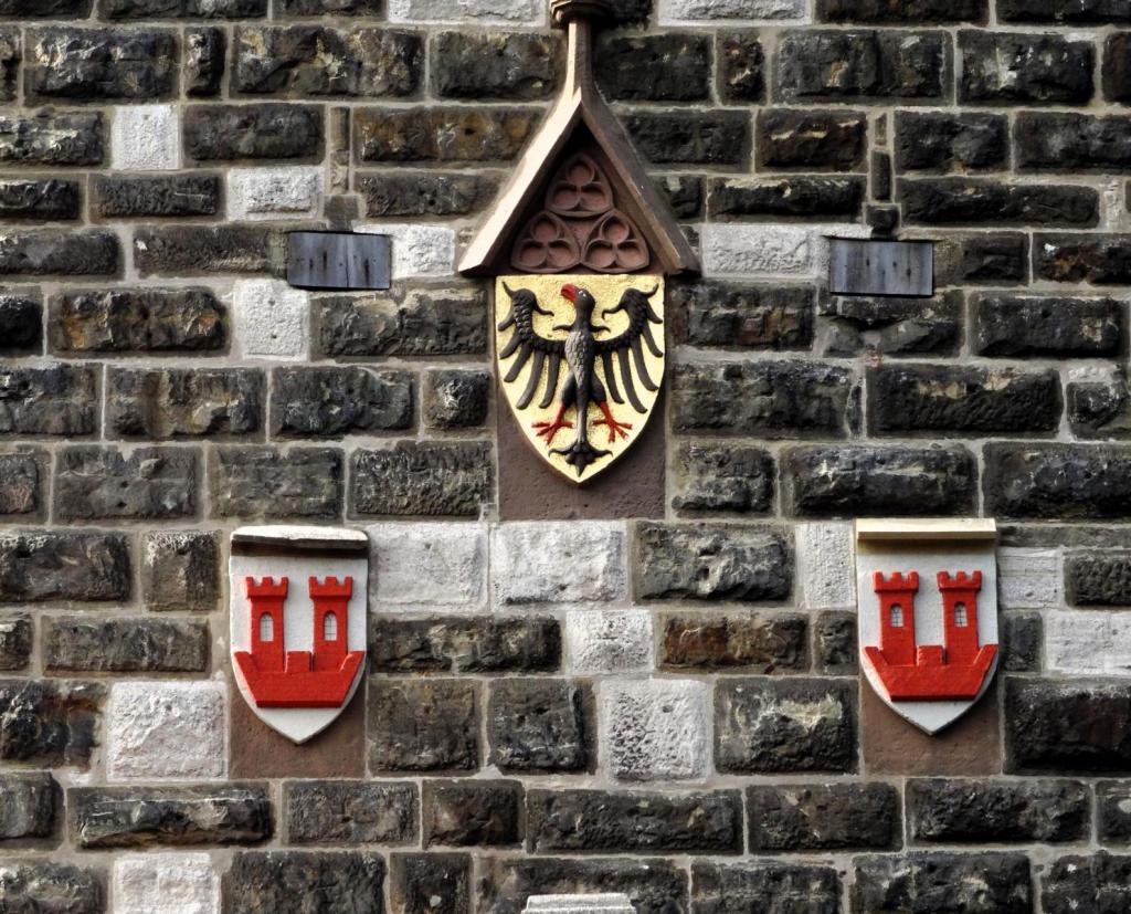 Rothenburg o.T.: Rödertor Wappen (2016)