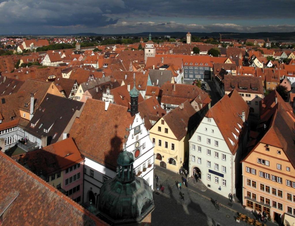 Rothenburg o. T.: Blick vom Rathausturm (2016)