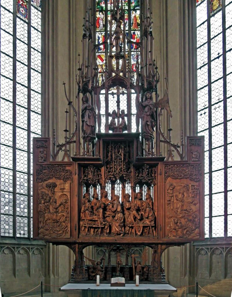Rothenburg o. T.: Jakobskirche Heilig-Blut-Altar von T. Riemenschneider (2016)