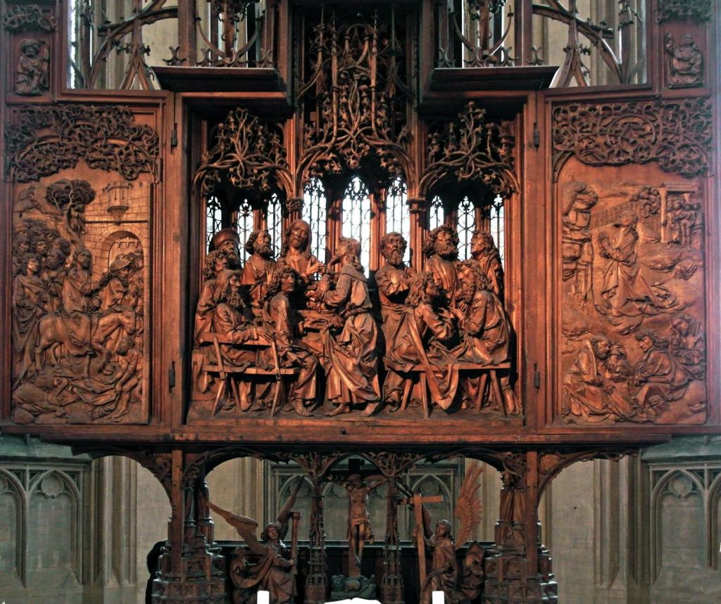 Rothenburg o. T.: Jakobskirche Heilig-Blut-Altar von T. Riemenschneider (2016)