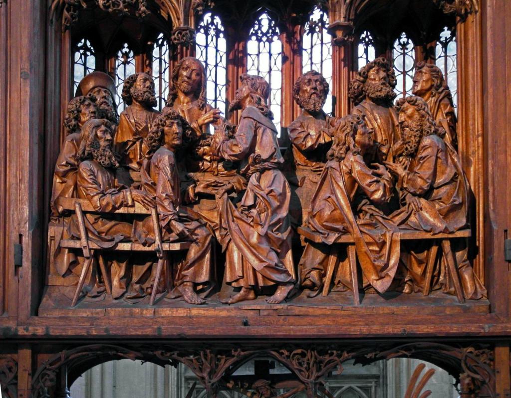 Rothenburg o. T.: Jakobskirche Heilig-Blut-Altar von T. Riemenschneider (2016)