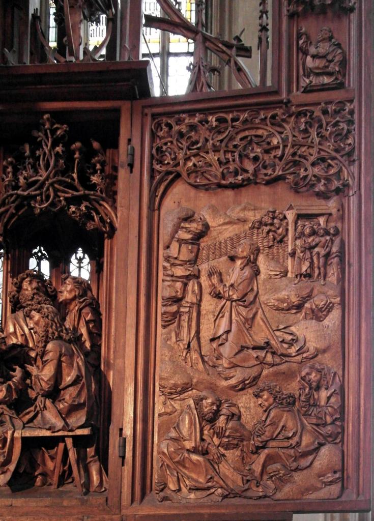 Rothenburg o. T.: Jakobskirche Heilig-Blut-Altar von T. Riemenschneider (2016)
