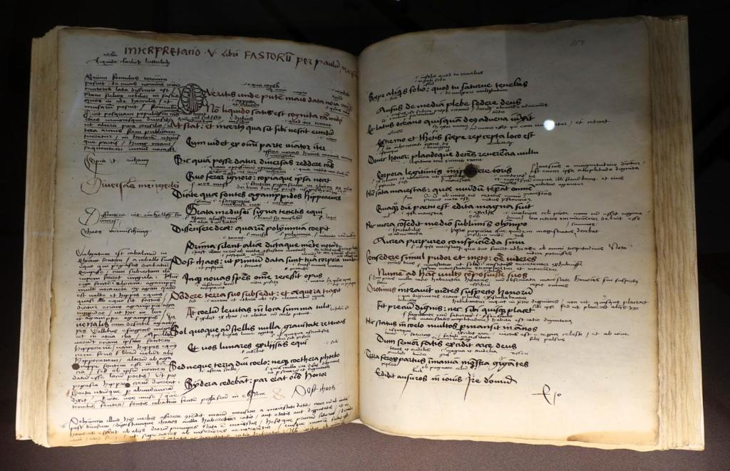 Schlettstadt [frz. Sélestat]: Humanistenbibliothek Schulheft von Beatus Rhenanus (2023)