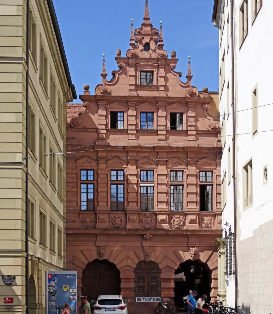 Würzburg: Roter Bau [Teil des Rathauses] (2022)