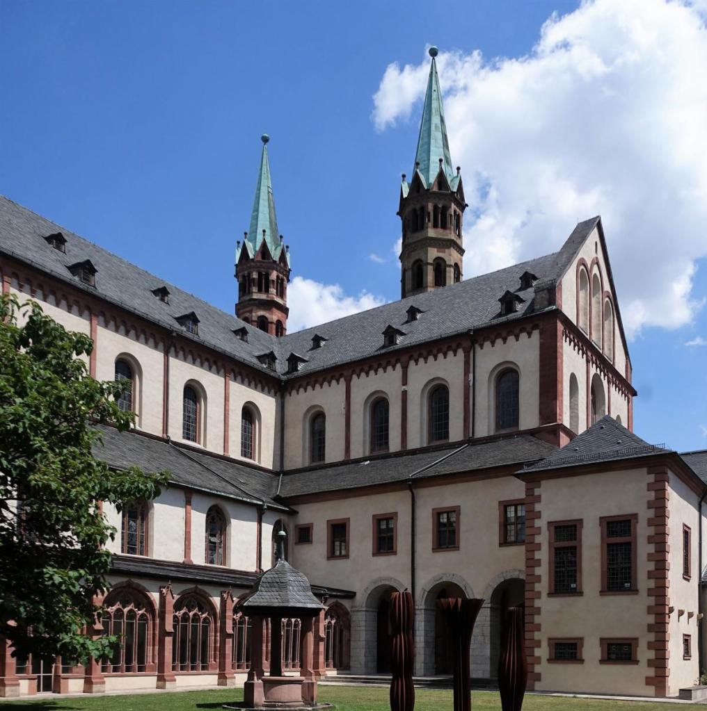 Würzburg: Dom Kreuzgang - Osttürme - Südquerhaus (2022)