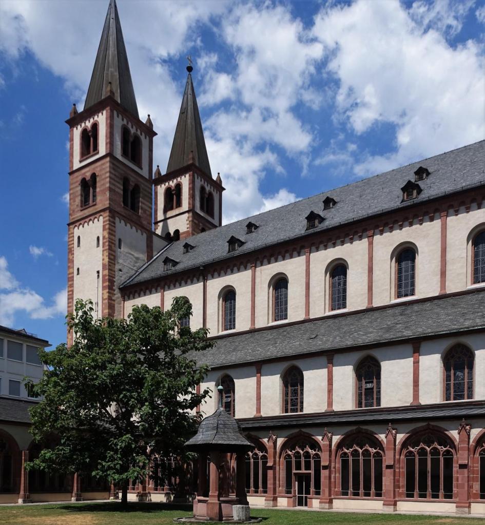 Würzburg: Dom Kreuzgang und Westtürme (2022)