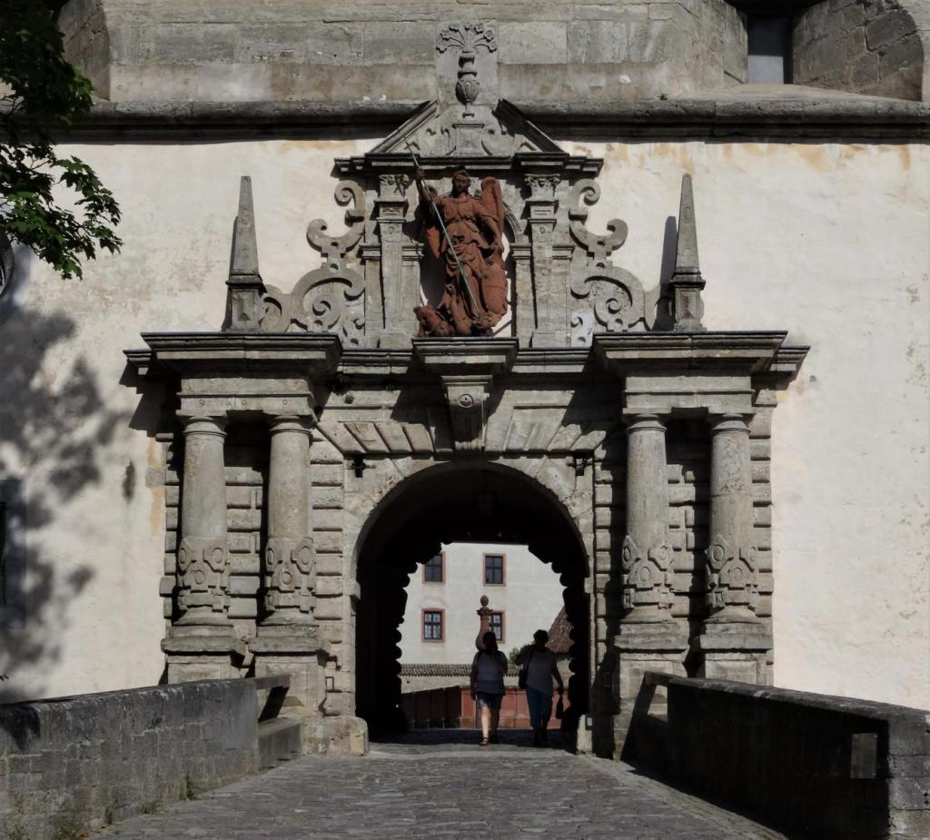 Würzburg: Festung Marienberg Echtertor [= Zugang zur Vorburg] (2022)
