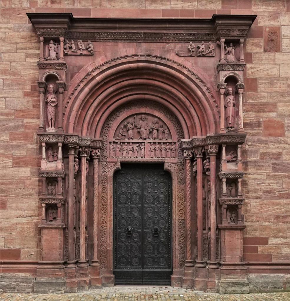 Basel: Münster Galluspforte (2023)