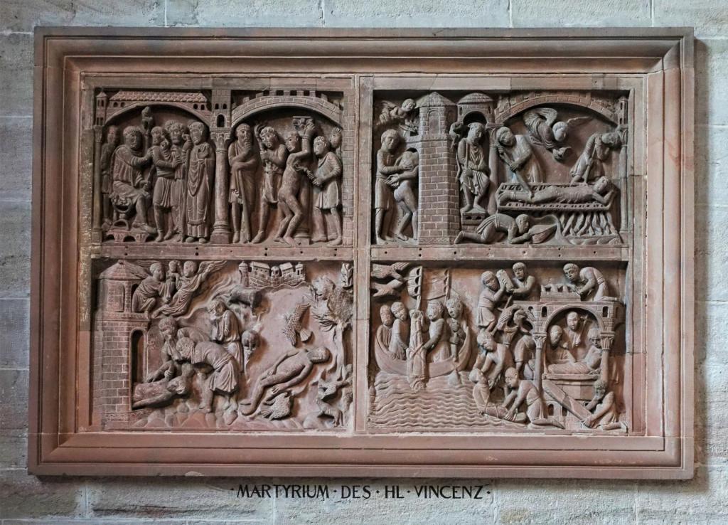 Basel: Münster Vincentiustafel (2023)