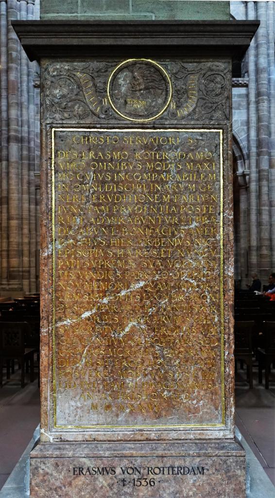 Basel: Münster Epitaph für Erasmus von Rotterdam (2023)