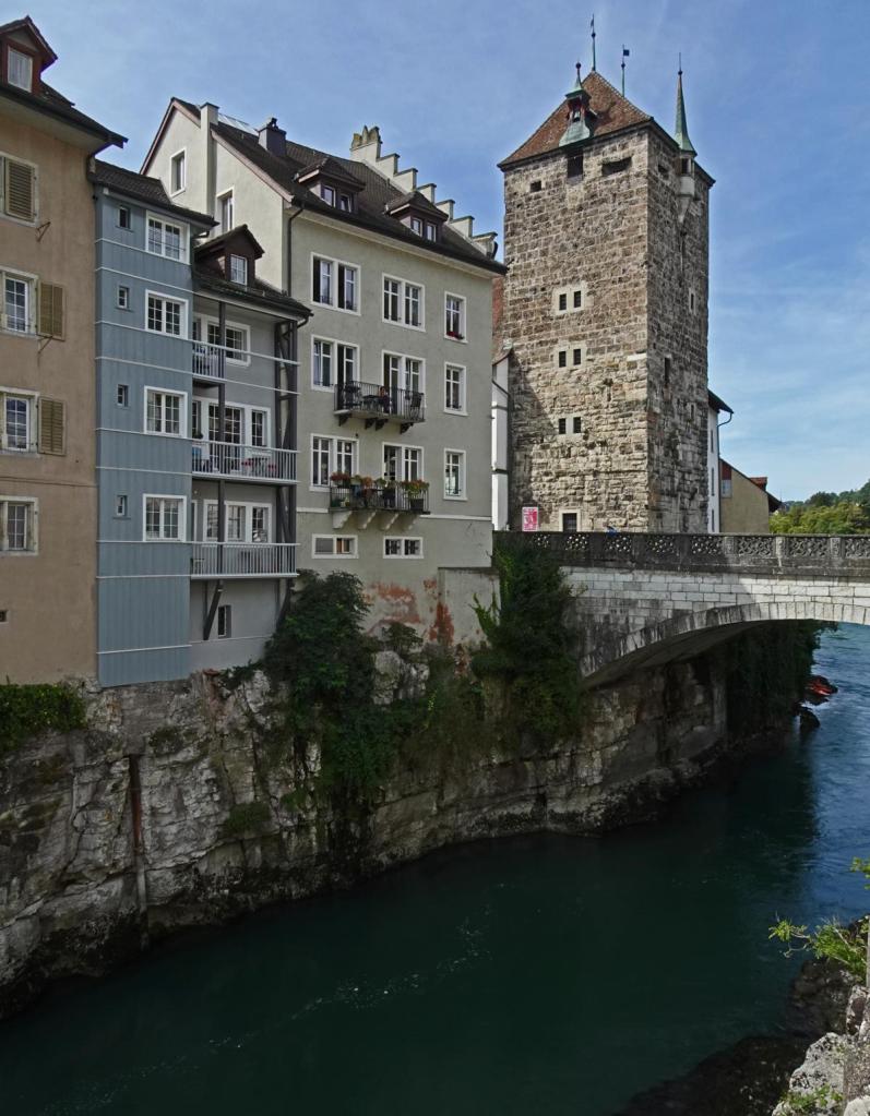 Brugg: Aarefront und Schwarzer Turm (2023)